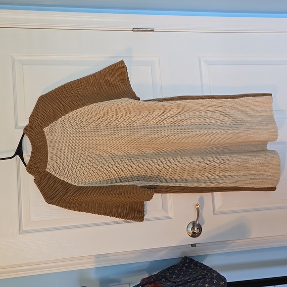 Allthreads long knitted short sleeve cardigan NWT - Picture 3 of 4